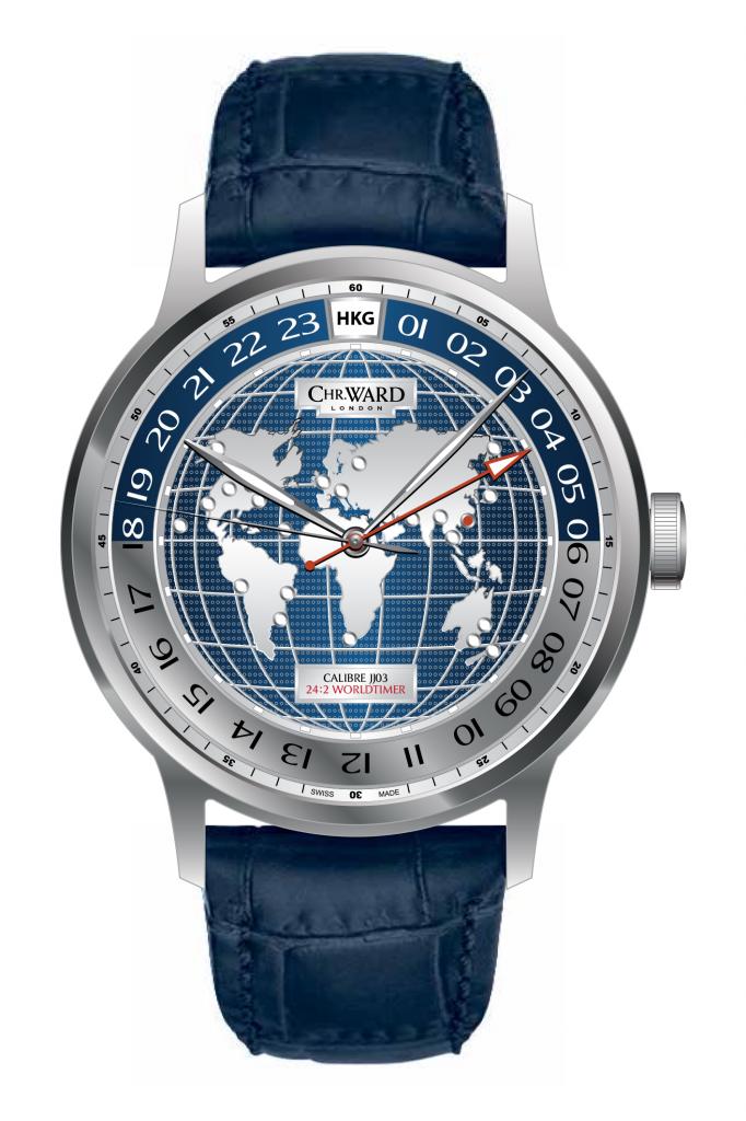 Christopher Ward C900 Worldtimer Watch – WristReview.com – Featuring ...