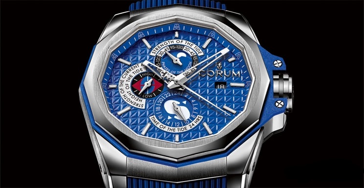 Corum Admiral’s Cup AC-One 45 Tides Watch - 744 x 386 jpeg 76kB