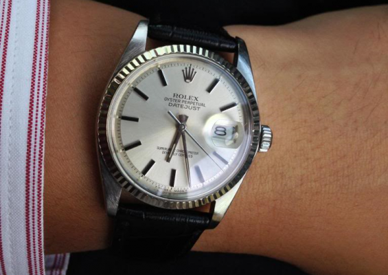 Rolex Oyster Perpetual Datejust 36mm Plastic Crystal Non Quick 1601 Watch Keep Running And Running A Review On The Immortal Classic