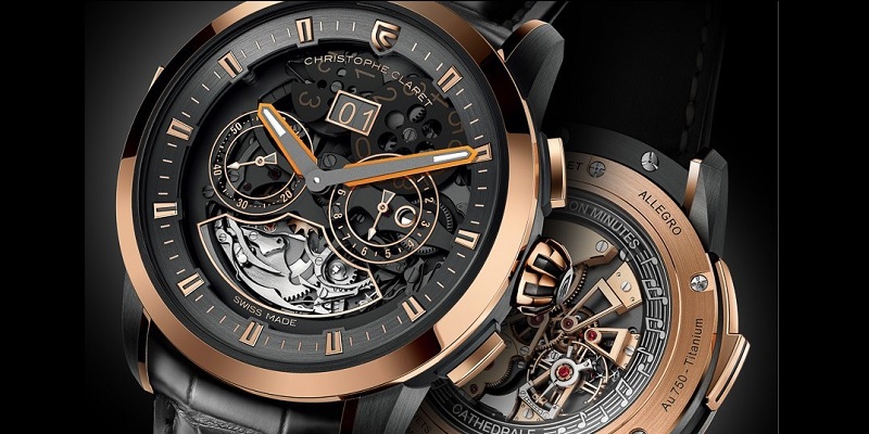 Baselworld 2015: Christophe Claret Allegro Minute Repeater Two Time ...