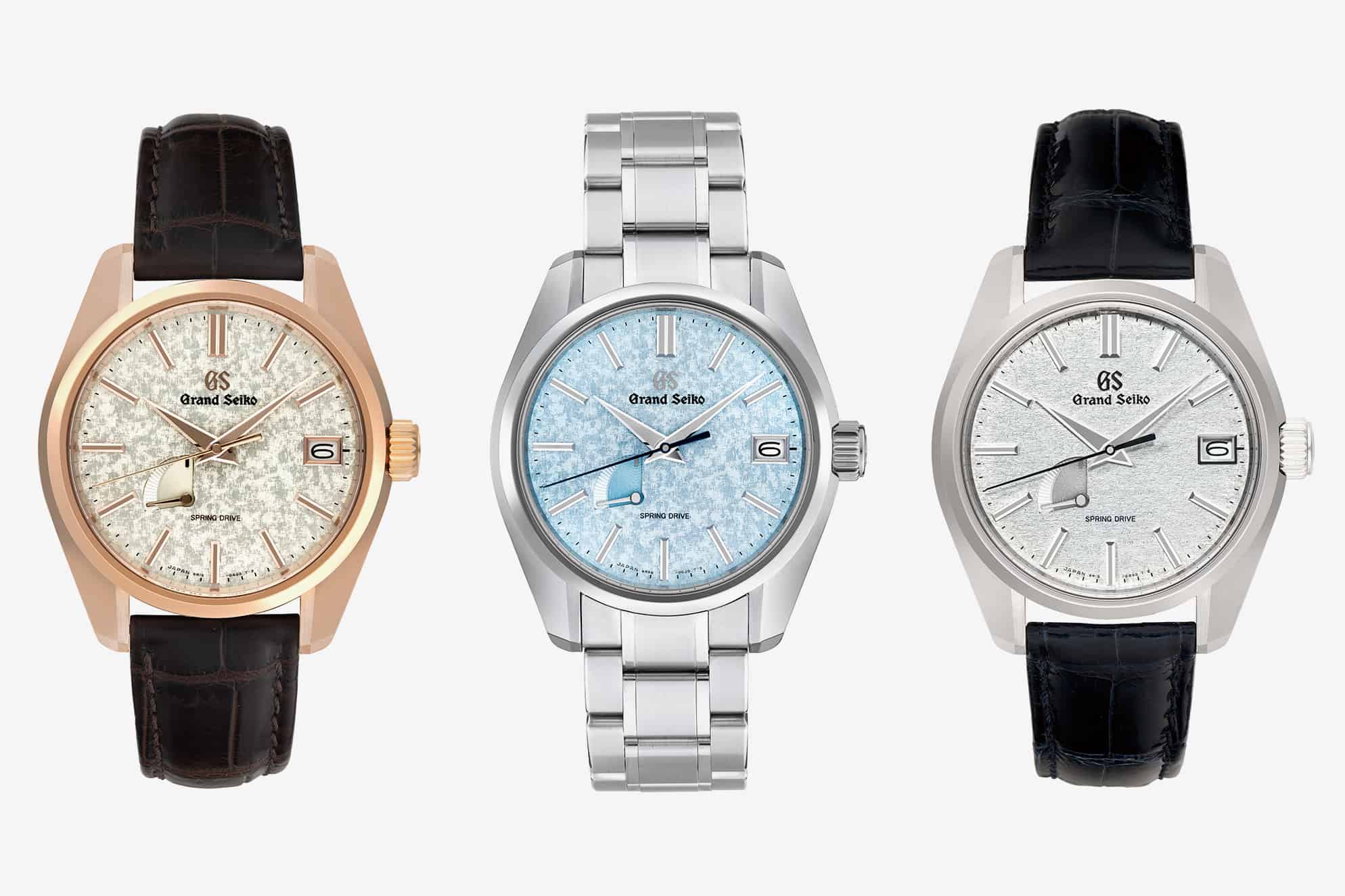Introducing The Grand Seiko Ref. SBGA384, SBGA385, And SBGA387 - Three  US-exclusive Limited Edition Watches