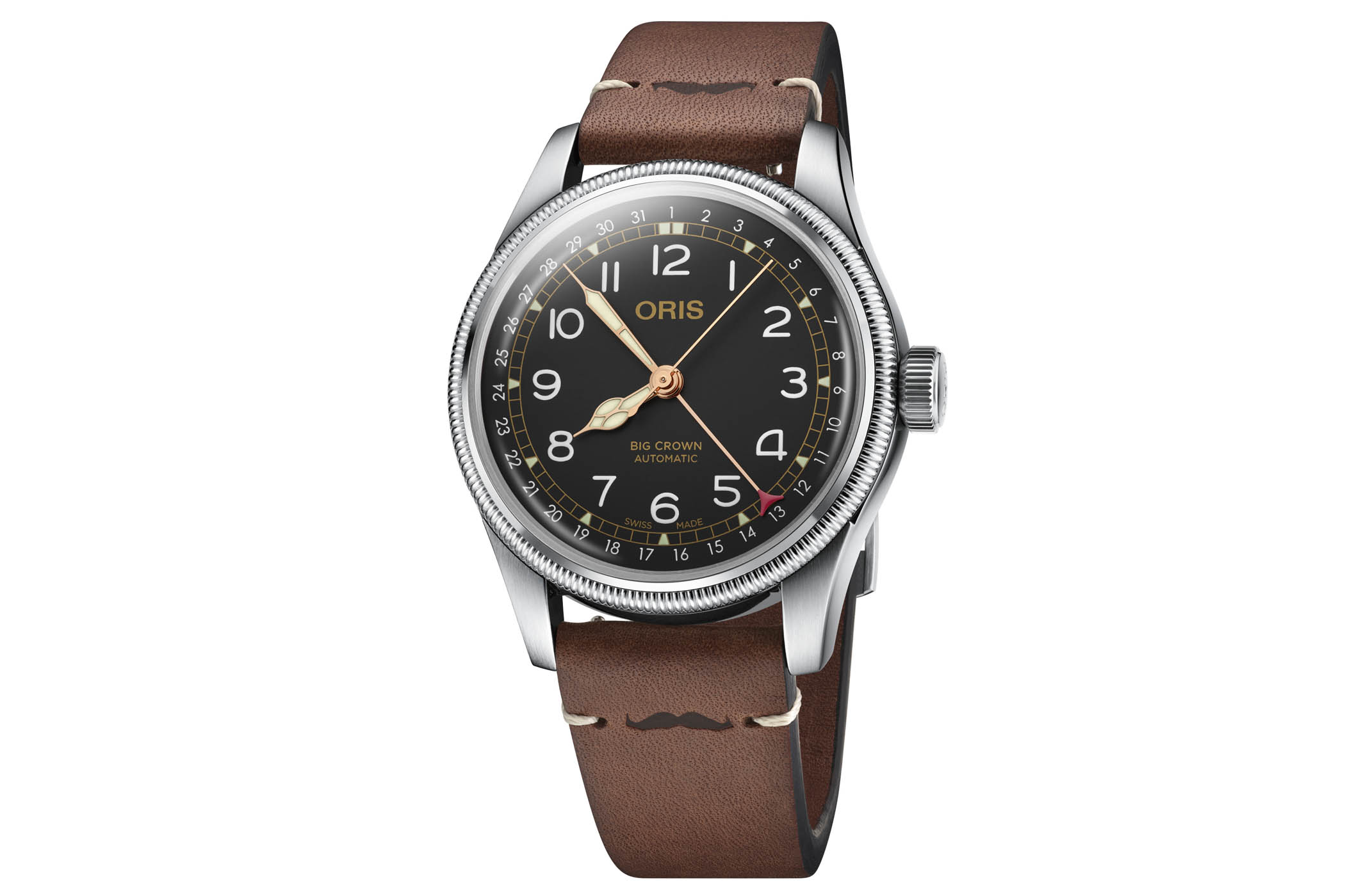 oris big crown pointer date movember edition