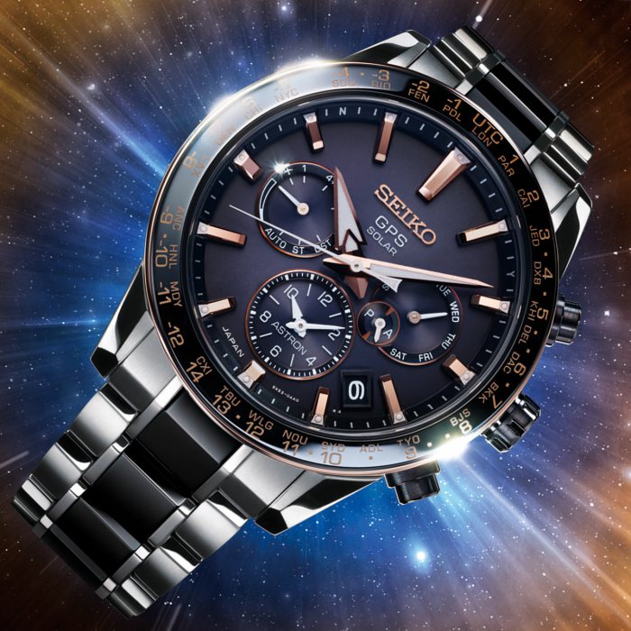 Introducing Seiko Astron GPS Solar Dual-Time Watch