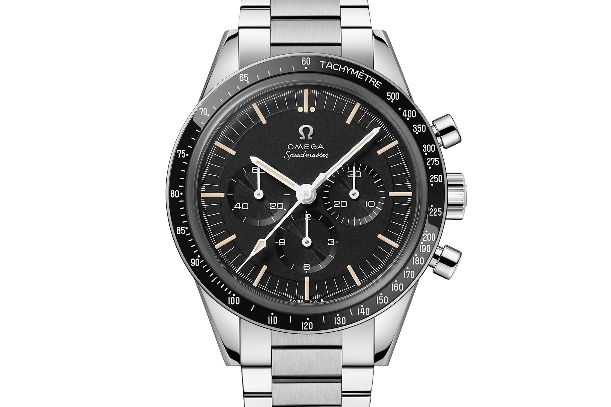 stainless steel omega watch