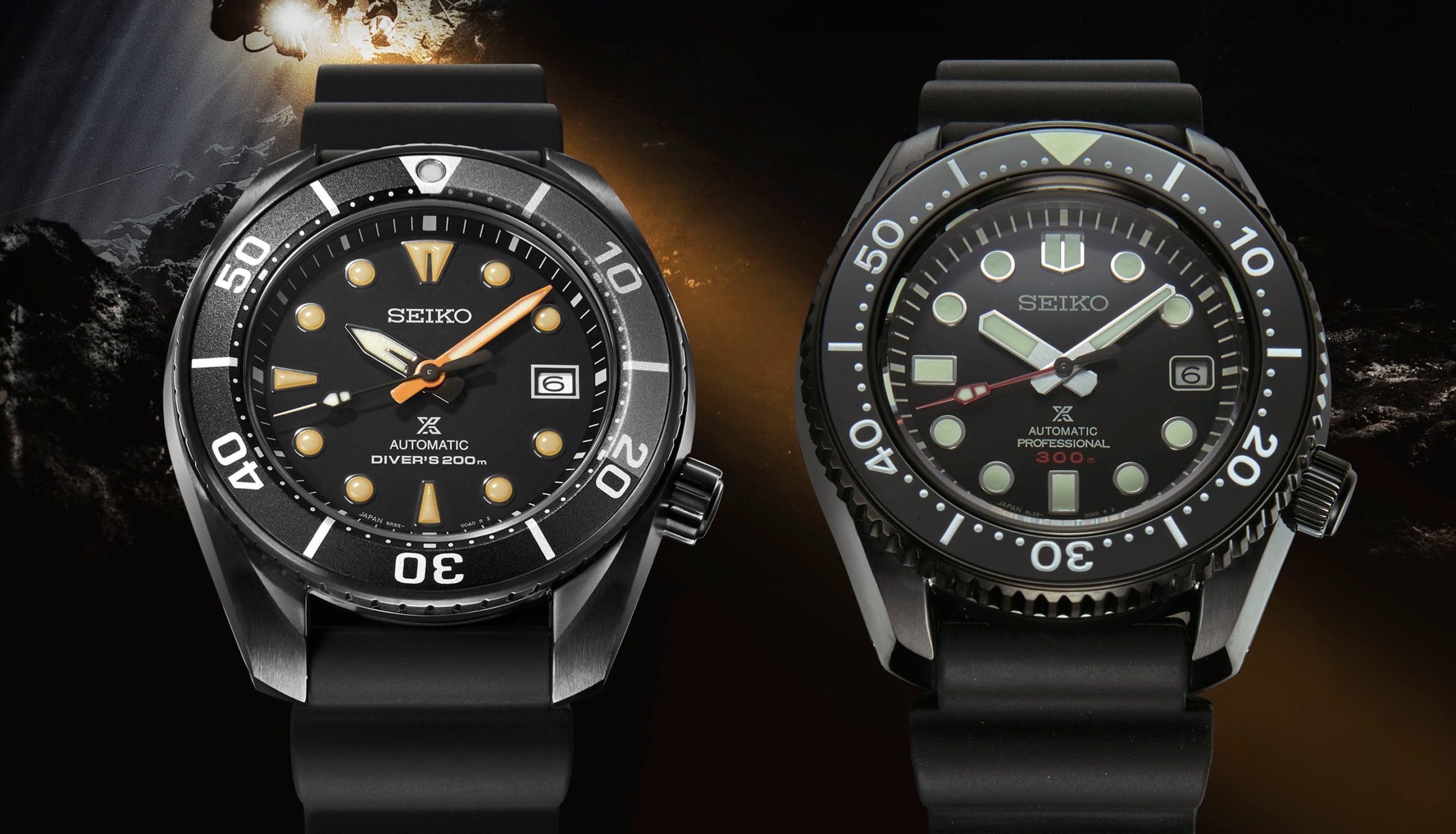 Introducing The Seiko Prospex Black Series SLA035J1 & SPB125J1 Limited  Edition Watches