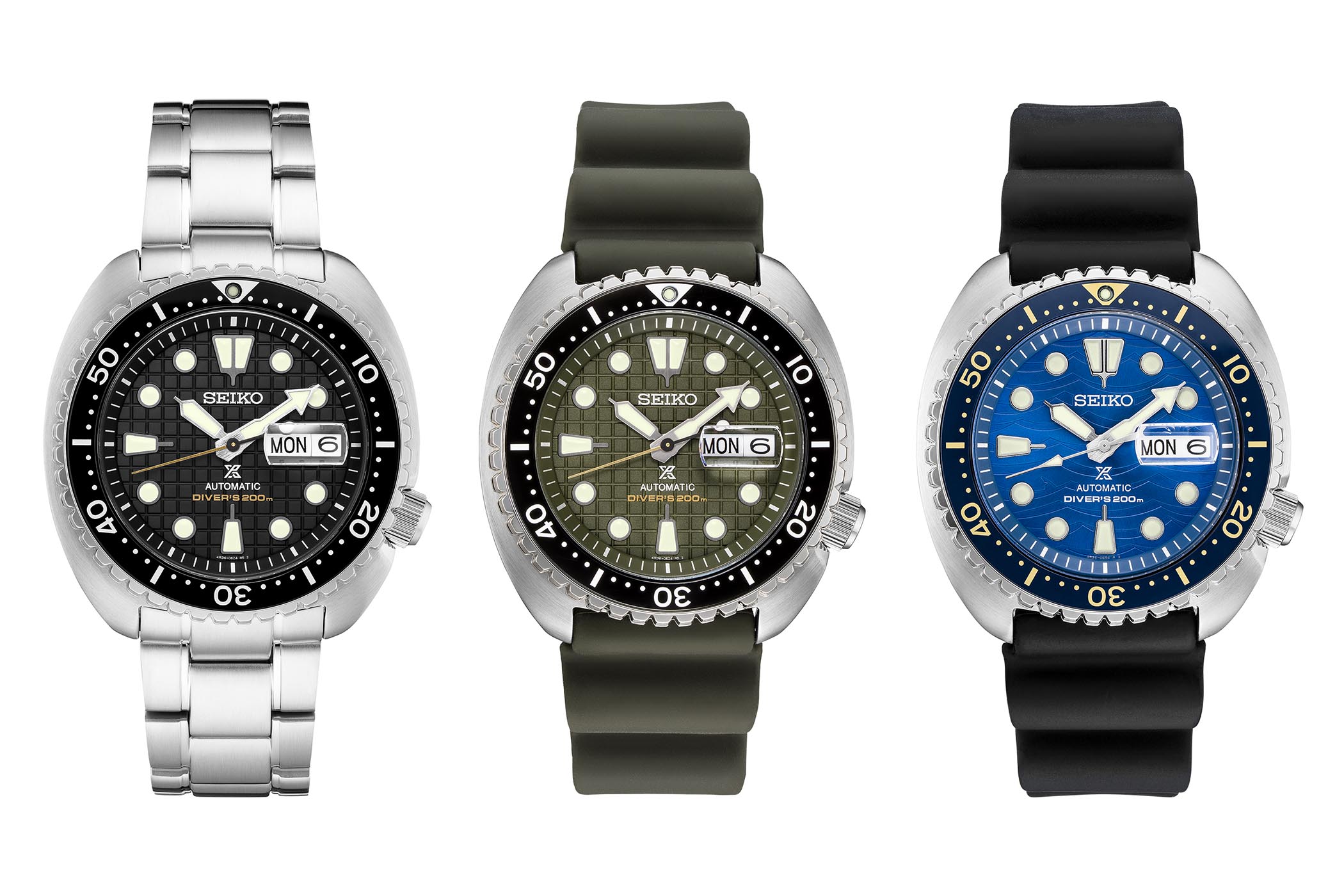 Seiko Prospex “King Turtle” 2020 SRPE03 – SRPE05 – SRPE07 Watches