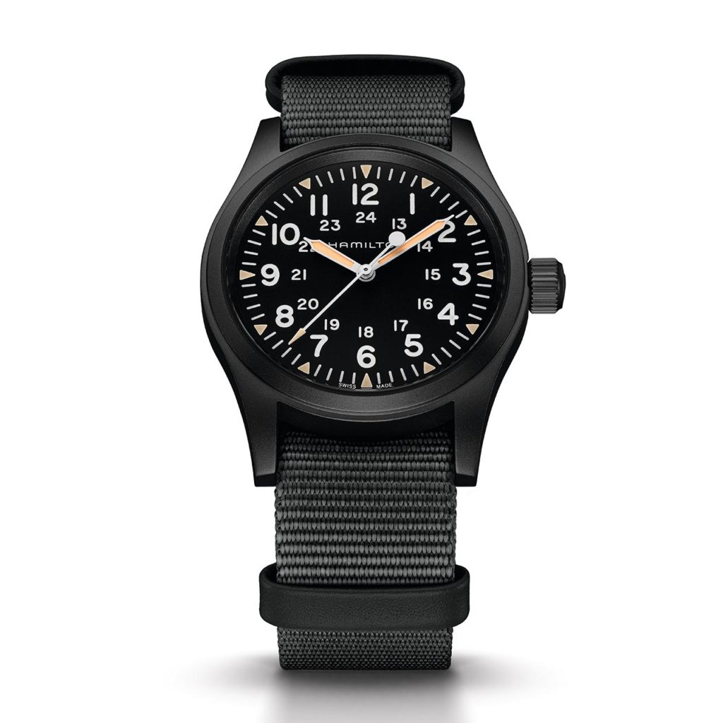 Hamilton Khaki Field Mechanical Black 38mm Watch For 2020