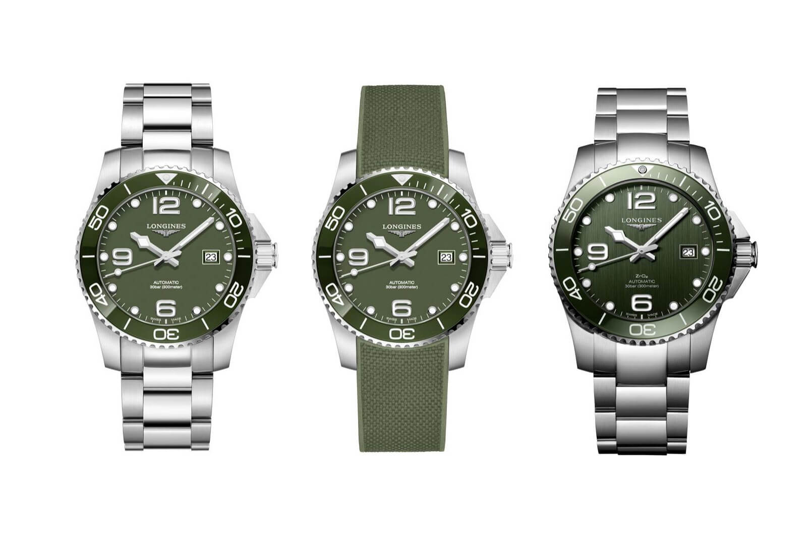 Longines HydroConquest Green Watches