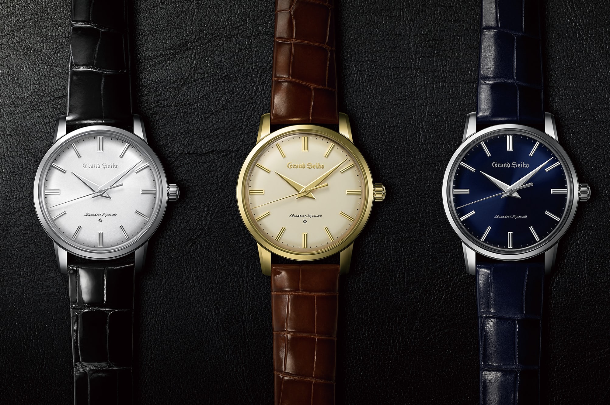 Introducing The Re-Creations Of The First Grand Seiko For The 60th  Anniversary Of GS - SBGW259, SBGW258, SBGW257