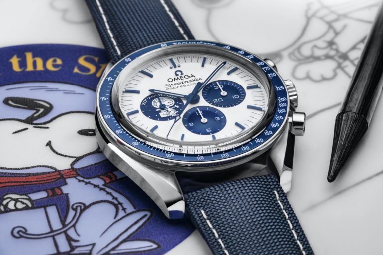 omega silver snoopy 50th