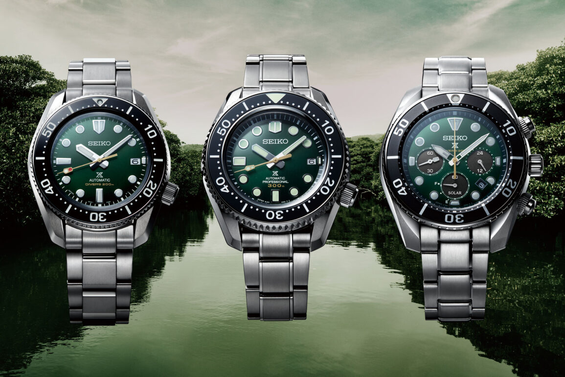 Introducing The Seiko Prospex Green Divers 140th Anniversary Limited  Edition Watches