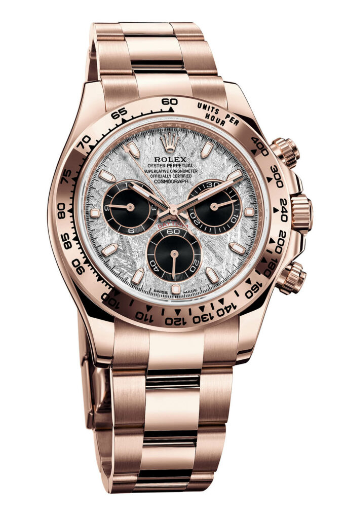 Introducing The Rolex Cosmograph Daytona Gold Watches With Meteorite Dial