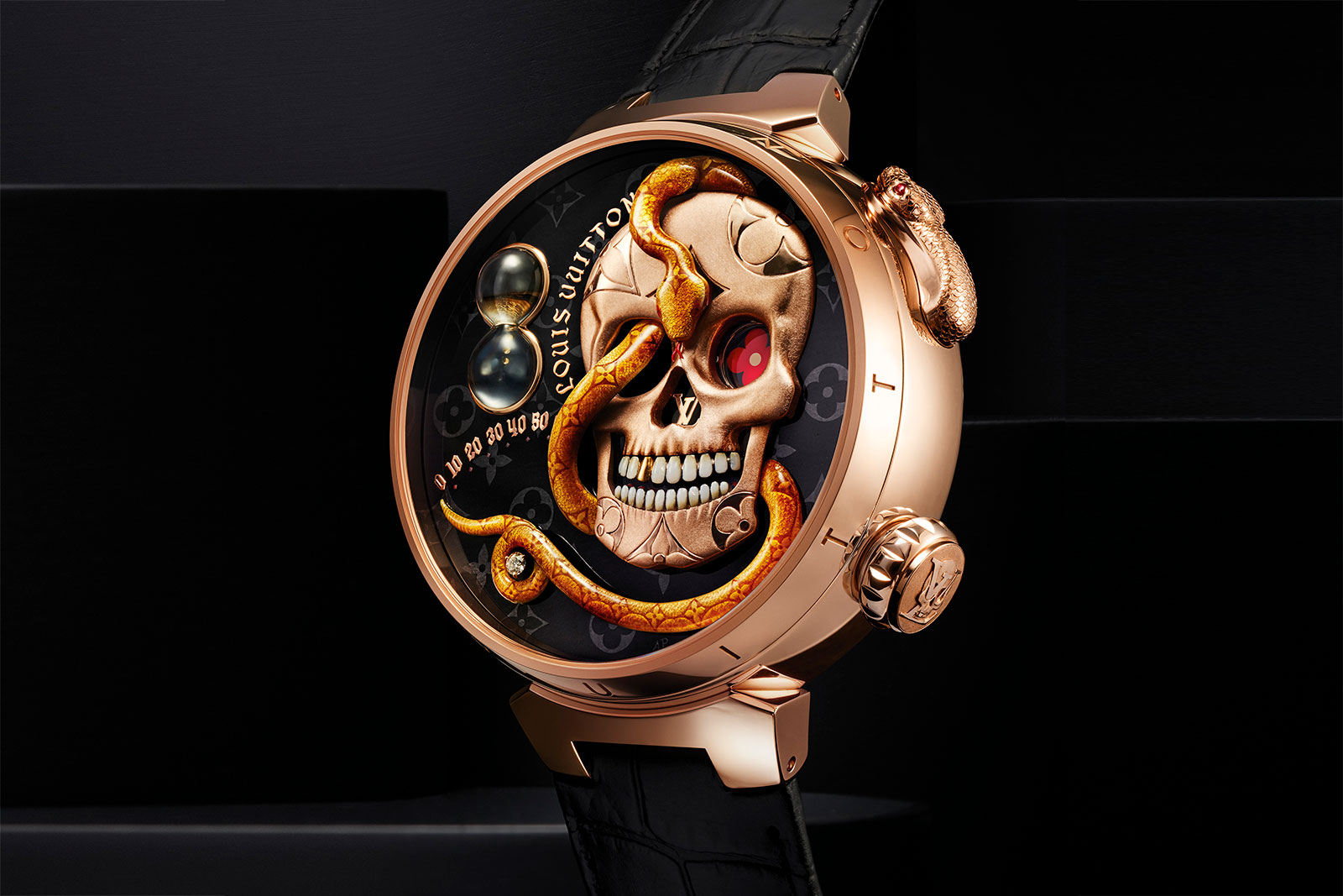 Kontur hjort depositum Introducing The Louis Vuitton Tambour Carpe Diem Automaton Minute Repeater  Watch