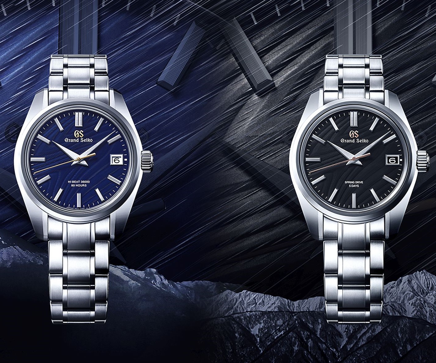 Introducing The Grand Seiko 44GS 55th Anniversary High Beat SLGH009 And  Spring Drive SLGA013 Limited Edition Watches