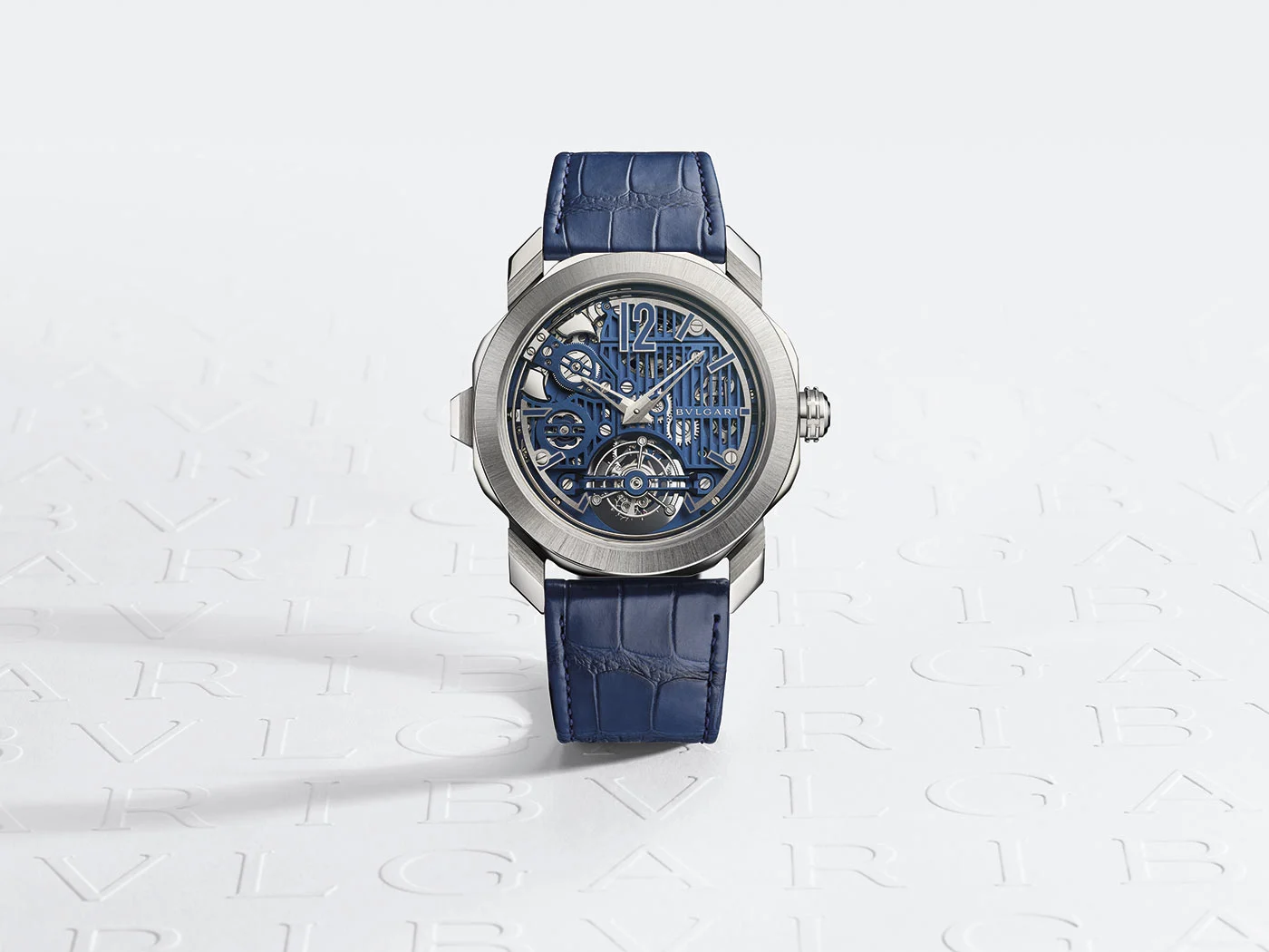 Bulgari Unveils The Octo Roma Blue Carillon Tourbillon Limited Edition Watch