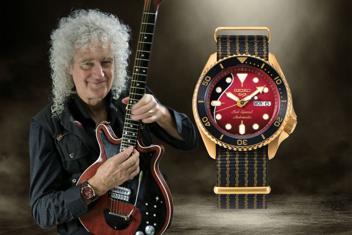 Introducing The Seiko 5 Sports Brian May Special Edition SRPH80K1 Watch