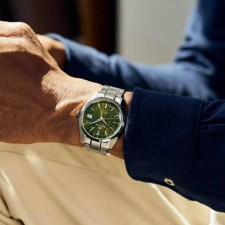 Grand Seiko Unveils The GMT Peacock SBGJ261 And Green Bamboo SBGJ259 ...