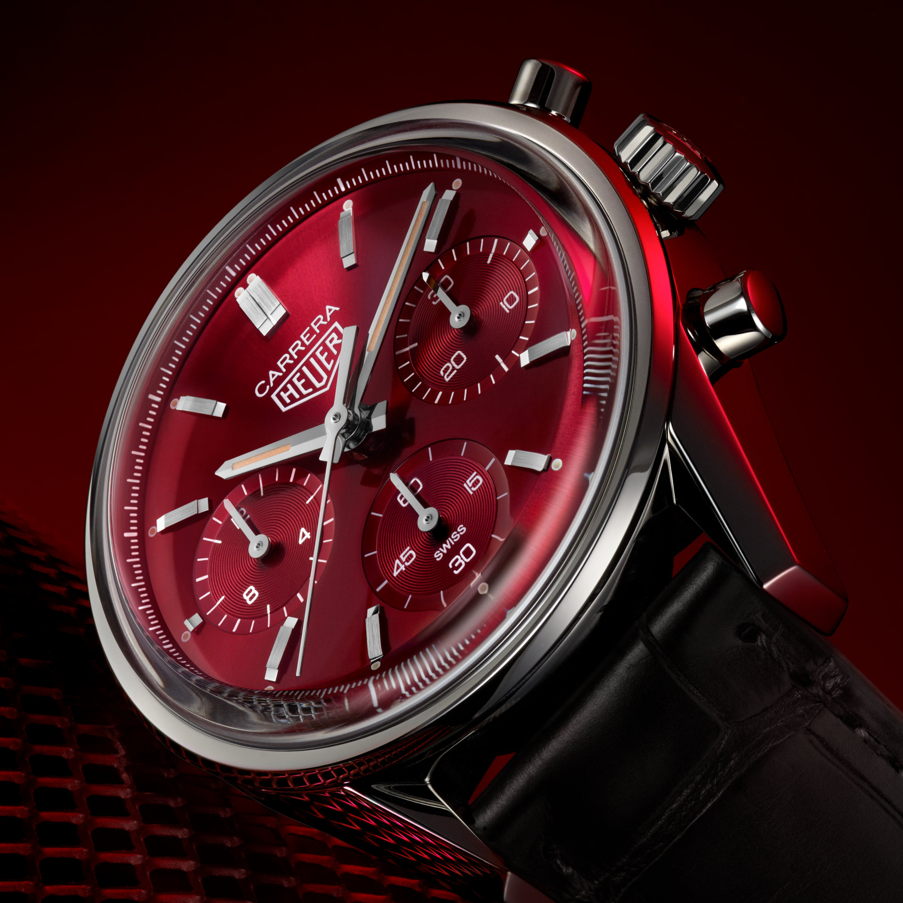 TAG Heuer Carrera Red Dial Limited Edition 4 1