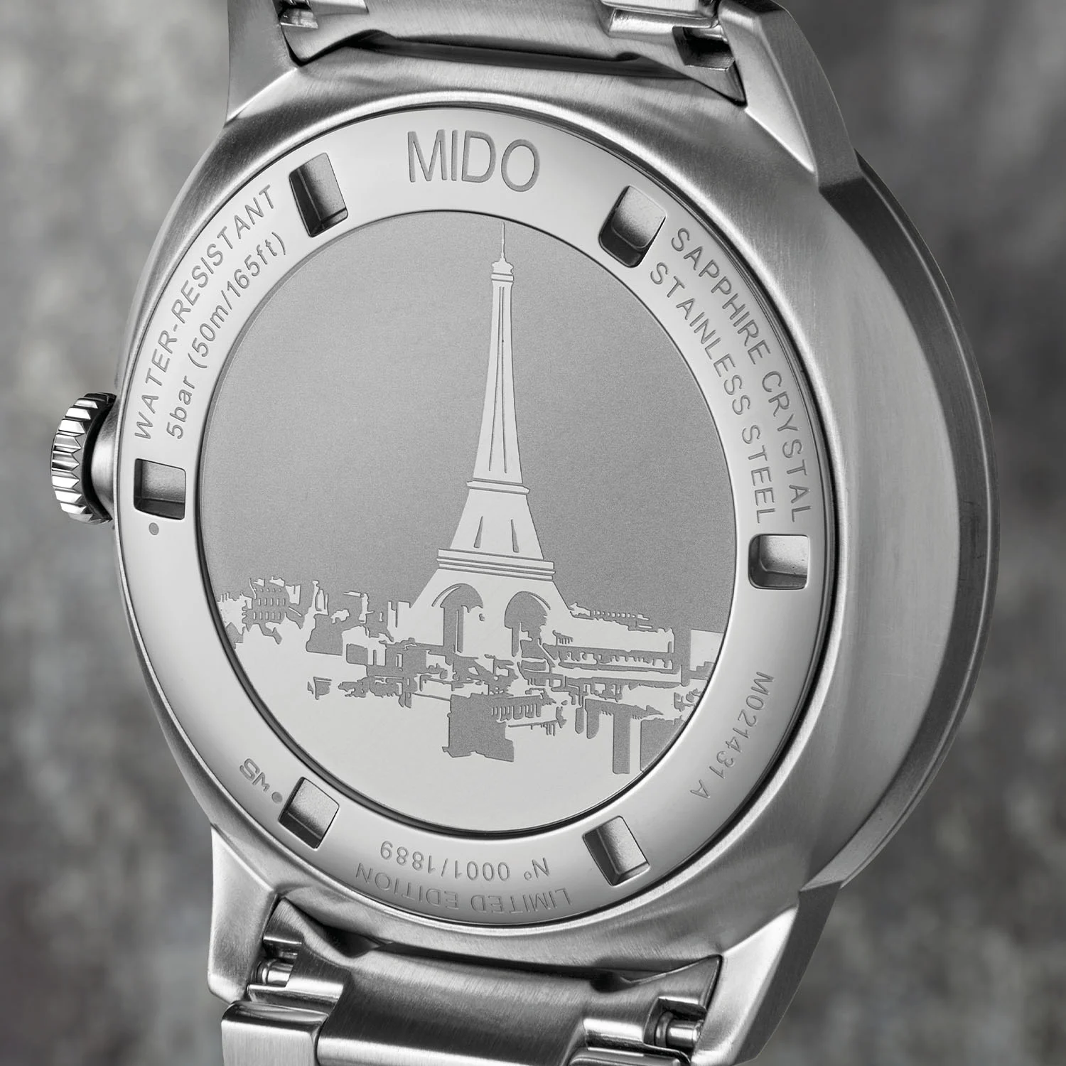 Mido Commander Inspired by Architecture 20th Anniversary Limited Edition Chronometer Silicium Eiffel Tower 7